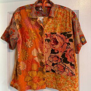 Kimchi Blue Button Down Top